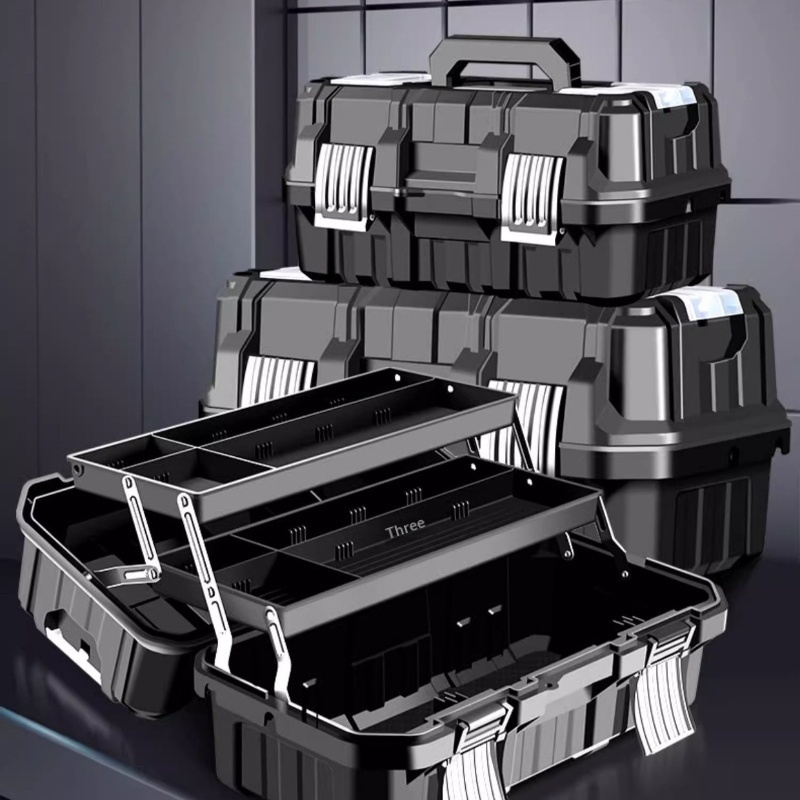 Tools Box For Workshop - صندوق أدوات قابل للتكديس، حقيبة محمولة
