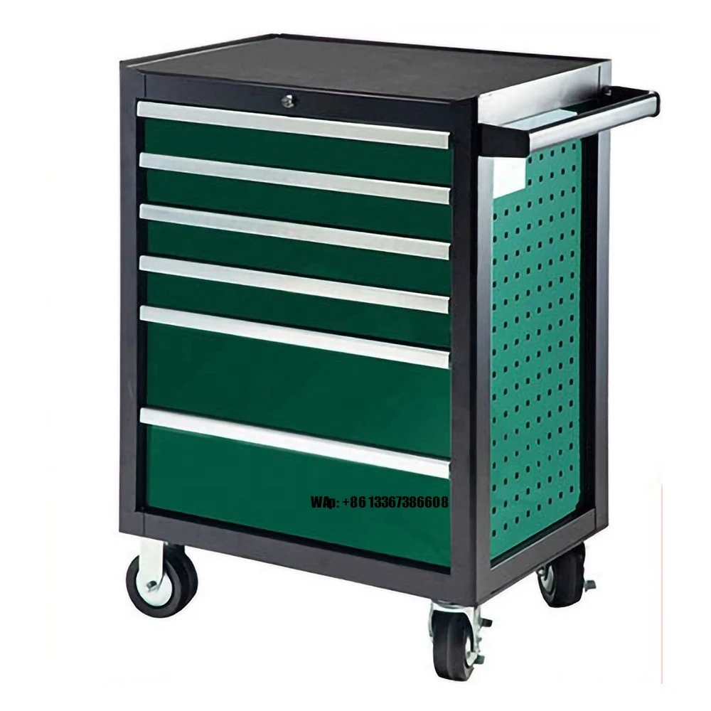 Tools Box For Workshop - صندوق أدوات معدني متحرك بـ 68