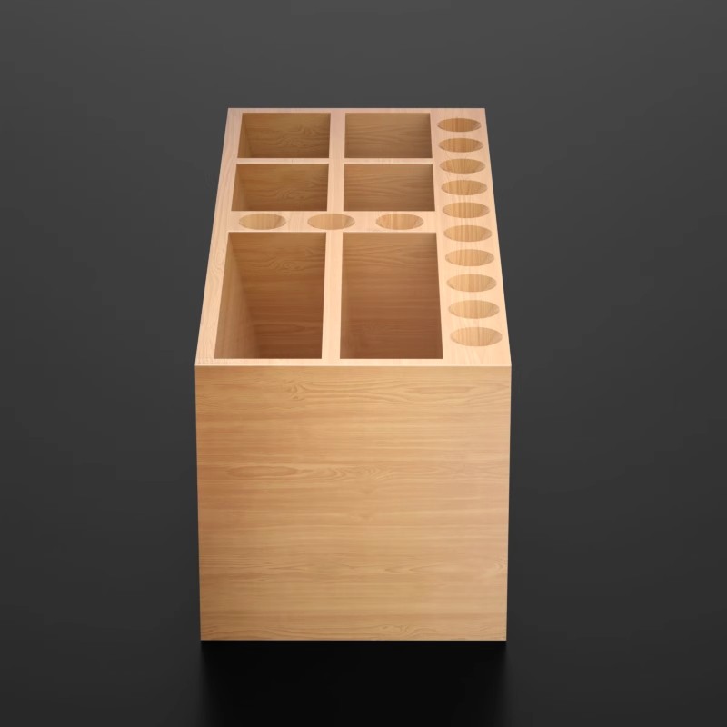 Amaoe M63 بامبو صندوق تخزين مت - مراجعة Tools Box For Workshop وسعره