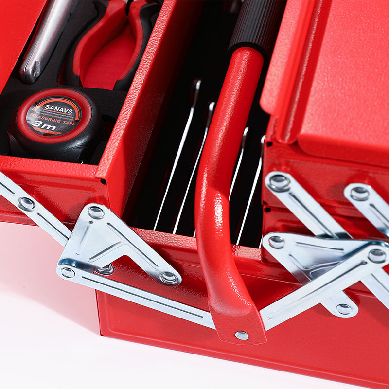 صندوق أدوات محمول 18 بوصة بمقب - مراجعة Tools Box For Workshop وسعره