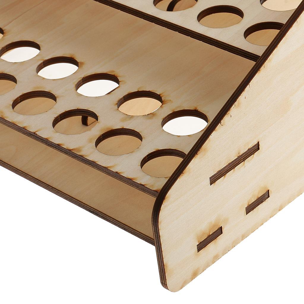 حامل طلاء خشبي متعدد الفتحات،  - مراجعة Workshop Tools Wood وسعره